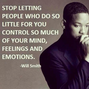 Don't let others control you