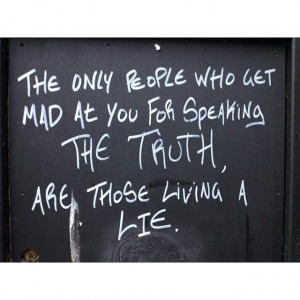 Living a lie #quote