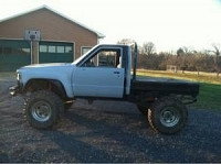 Lifted 1985 Toyota Flatbed Truck 2700 Jefferson County