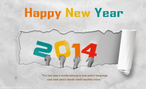 Happy New Year 2014 Greeting Cards For Colleagues | Business Clients ...