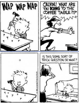 funny Calvin and Hobbes comic nails table on imgfave