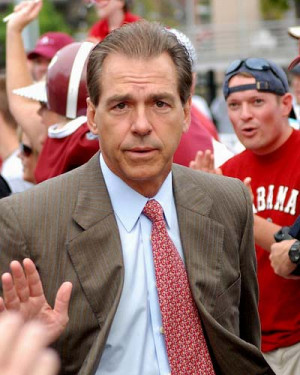 Nick Saban Looks Like.....