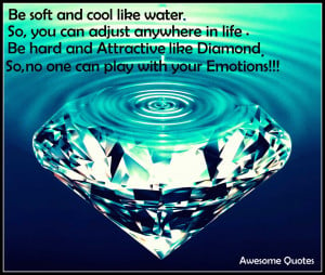 Be Soft And Cool Like Water Motivational Love Quotes