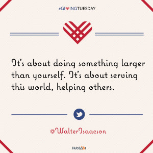 Giving To Others Quotes It's about giving.