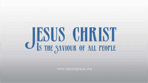 ... pack 3 Jesus Christ is the saviour of all people- 1 Timothy 2:10
