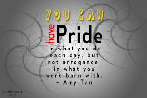 Pride Quotes and Sayings