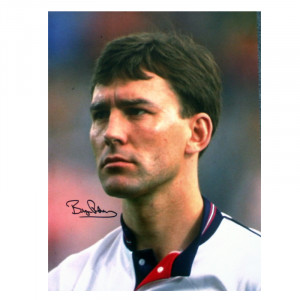 Bryan Robson Signed England...