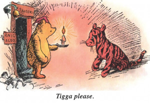 funny friday tigger, pooh, winnie the pooh, humor funny picture