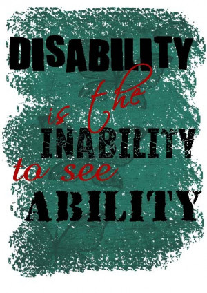 Labels: Disability outlook