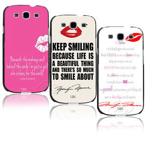 Unique-Marilyn-Monroe-Quote-Sexy-Red-Lip-Hard-Case-For-Samsung-Galaxy ...