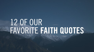 ... book of Mark that will change our lives forever: Have faith in God