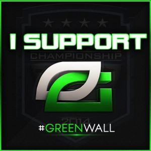GET IT TO OTHER PEOPLE OpTic Gaming AVI GreenWall Made by CoDStats