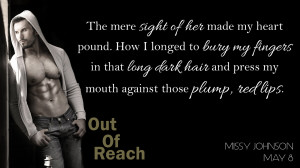 Cover Reveal: Out of Reach by Missy Johnson
