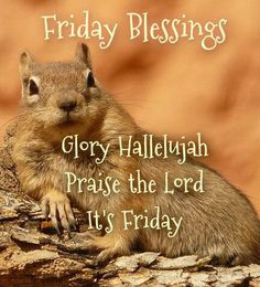 Friday blessings More