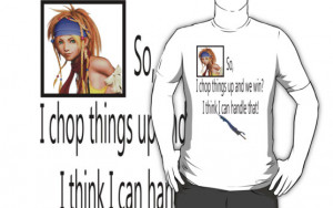 Kikixkuran › Portfolio › Rikku X-2 Final Fantasy quote