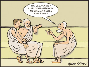 Socrates on the unexamined life