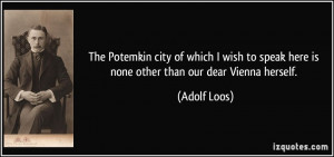 More Adolf Loos Quotes