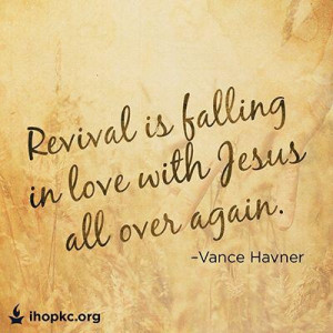 Revival in our home:)