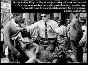 ... as: civil rights , hate , martin Luther King , prejudice. segregation