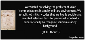More M. H. Abrams Quotes