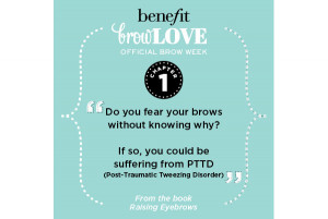 ... Brow Love time! We’re sharing with you our favourite brow quotes