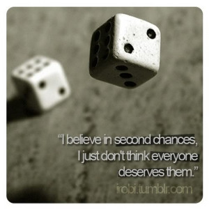 second chances