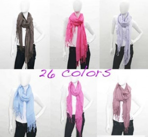 supremely versatile scarves from Love Quotes. So soft and light,