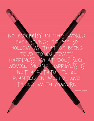 Charlotte Bronte Quote