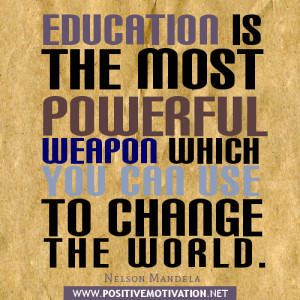 power of education quotes