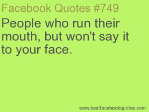 Two Faced People...
