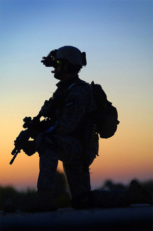 We sleep soundly at night because rough men stand ready to visit ...
