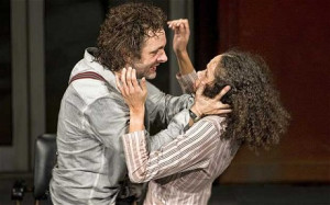 Michael Sheen as Hamlet and Vinette Robinson as Ophelia - Michael ...