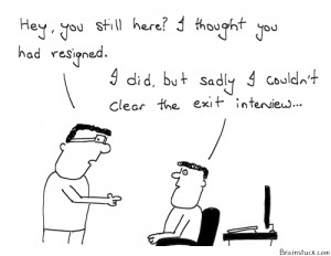 Exit Interview, Work, Office, Humor, Stringent Interviews, resign ...