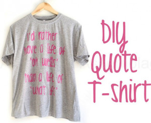 Quotable T-Shirts: inspire with sayings (5th Grade and Up)