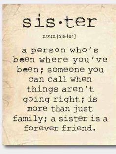 from etsy wall art a sister is a person sister quote family gift ...