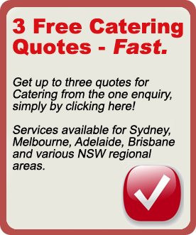 Sydney Catering Quote