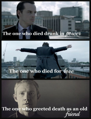 Sherlock BBC/ Harry Potter... The three brothers, Deathly Hallows ...