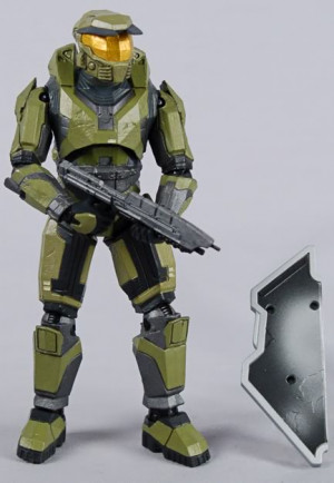 ... Halo Anniversary Master Chief Series 1 Spartan Figure Combat Evolved