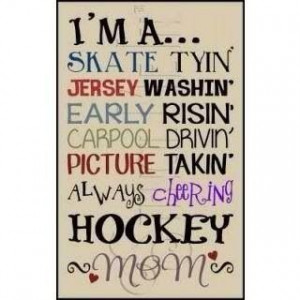 Hockey mom