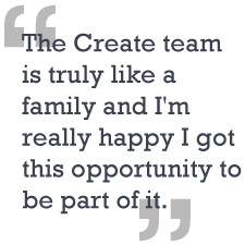 What have you achieved since your internship started?