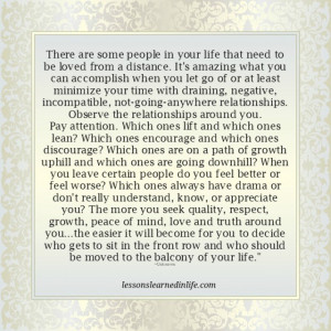 Some people need to be loved from a distance.