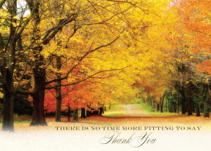 Home > Holiday & Occasions > Thanksgiving Cards > Path of Thank You