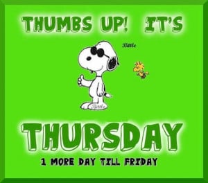Its Thursday