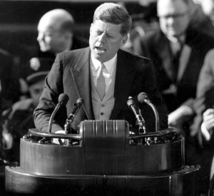John F. Kennedy inaugural address: start of Camelot