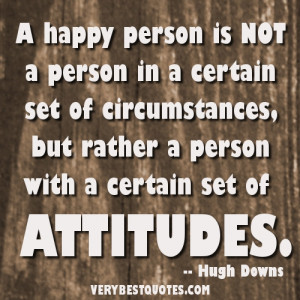 Happiness Quotes - A happy person is not a person in a certain set of ...