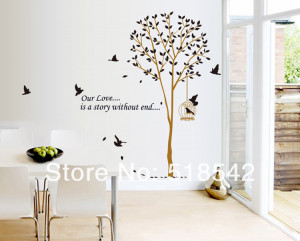 ... House Removable Wall Decals/Window Glass Stickers/Wall Quotes Art 165