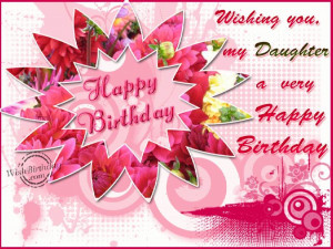 Birthday Wishes for Daughter - Birthday Cards, Greetings