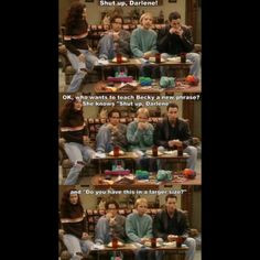 Roseanne. Love this dumb show! Haha More