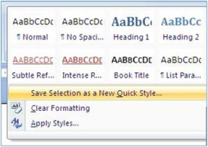 Easily Create Block Quotes in Word 2007