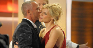 Medien Eros Ramazzotti begruesst seine Ex Frau Michelle Hunziker jpg